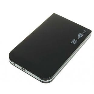 USB 2.0 2.5" SATA External Hard Drive Enclosure (Black)