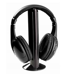 5 in 1 Wireless Headphone with FM Function System 