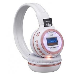 N85 Over-Ear Full Size Headhphones Support Card