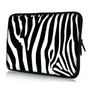 Zebra Stripe Neoprene Laptop Sleeve Case for 10-15