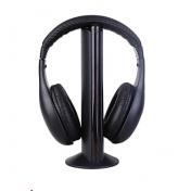 5 in 1 Headphone MH2001 Hi-Fi Headset Wireless Earphone Headphone for FM Radio MP3 PC TV 