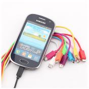 USB Sync and Charge Cable for Samsung Galaxy S3 I9300, I9100 & Others (Assorted Colors, 100cm Length)