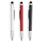 Premium 2-in-1 Capacitive Touchscreen Stylus + Ballpoint Pen for iPad, iPhone, Android Phones and Tablets