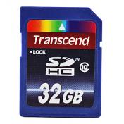 32GB Transcend Class 10 SD SDHC Flash Memory Card