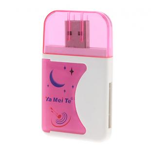 Ultra-slim USB 2.0 Card Reader for Mini SD/TF/M2/MS/MMC/SD Card 