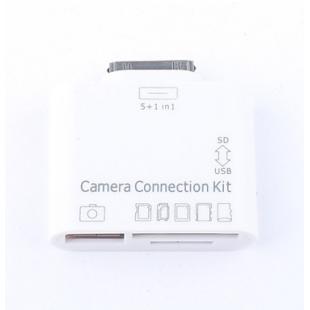 Camera Connection Kit with Card Reader for iPad, iPad 2 and the New iPad