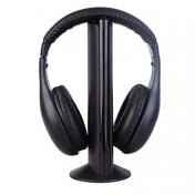 5 in 1 Headphone MH2001 Hi-Fi Headset Wireless Earphone Headphone for FM Radio MP3 PC TV