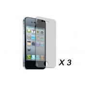 Clear Screen Protector Film for Apple iPhone 4 (3 pcs)