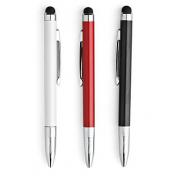 Premium 2-in-1 Capacitive Touchscreen Stylus + Ballpoint Pen for iPad, iPhone, Android Phones and Tablets 