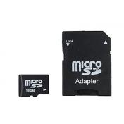 Brand New 16GB Micro SDHC Memory Card with SD Adapter